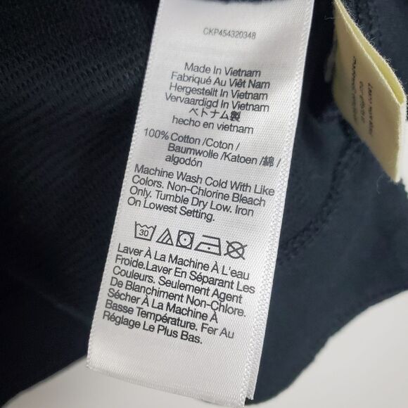 Madewell M0073 Tie Shoulder Halter Tank Top ottoman jacquard Regular Fit Shirt - Picture 4 of 6